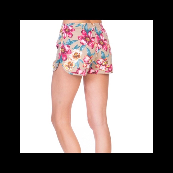 TAUPE French Terry Shorts - Picture 6 of 7